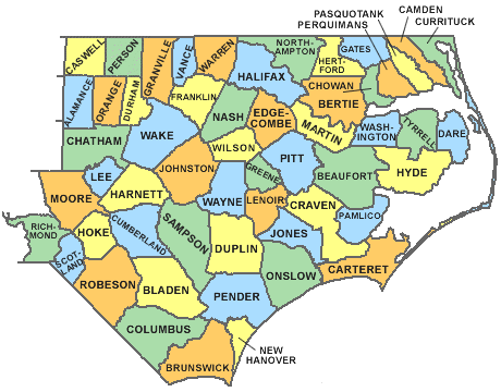 Map Of Eastern North Carolina Maping Resources - Bank2home.com